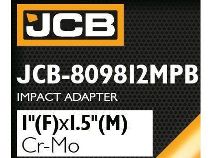 JCB Náražkový adaptér Cr-Mo 1'' (F) x 1.5'' (M) ČTVEREC
