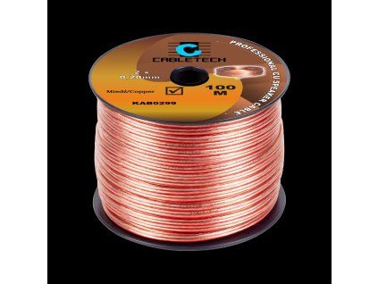 Kabel na reproduktory 2x0,200mm CU 100m