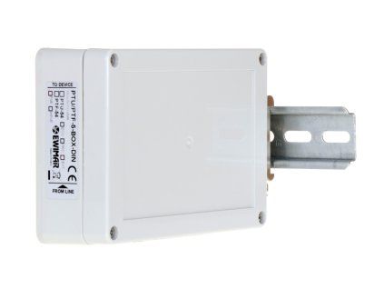 PTU/PTF-6-BOX-DIN - Kryt pro moduly PTF a PTU na DIN lištu - EWIMAR