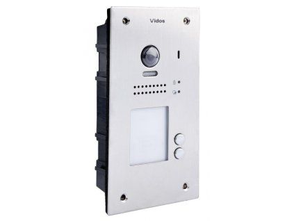 S1202A-2 - Bránový panel DUO pro 2 domácnosti s kamerou a čtečkou proximity RFID 125kHz - Vidos