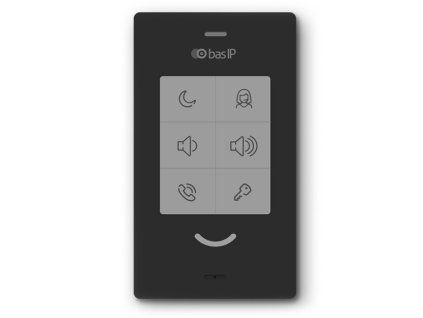 SP-03 BLACK - Handsfree IP interkom, PoE, SIP 2.0 - BasIP