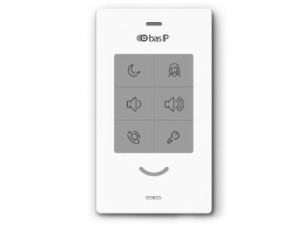 SP-03 WHITE - Bezdrátový IP interkom, PoE, SIP 2.0 - BasIP