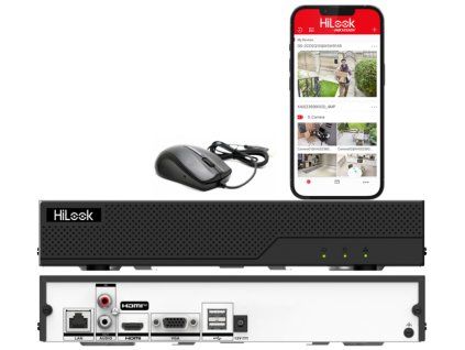 NVR-108MH-C(E) - IP NVR s 8 kanály, až 8MPx, Detekce pohybu 2.0 - HiLook od Hikvision