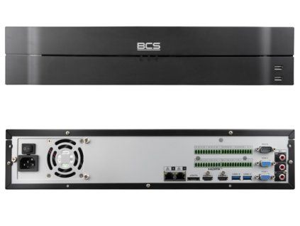 BCS-L-NVR6408R-A-4K-Ai(2) - IP rekordér 64-kanálový, až 32Mpx, 8x HDD, Ai, RAID - BCS LINE