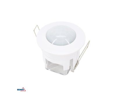 Zápustný pohybový senzor 360° 230 V bílý BM-B50-SES04WH