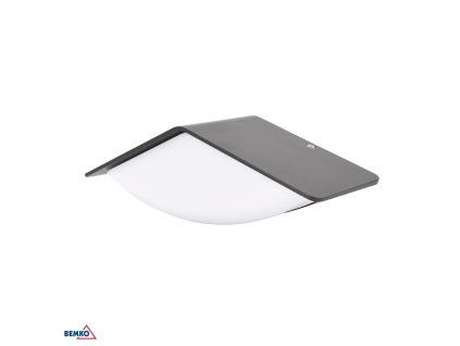 Bemko venkovní LED nástěnné svítidlo Valant 8 W 3000 K IP65 grafitové BM-C25-EL1-K-007GR-3K
