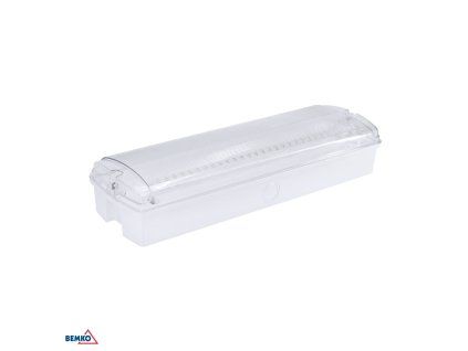 Luxmena nouzové LED svítidlo GALER 3 h 3,5 W IP65 s autotestem BM-C90-GLR-3ZP-AT3H-CNBOP