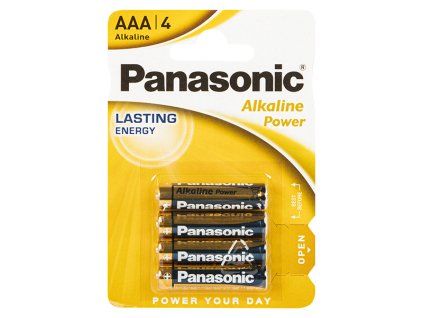 Alkalické baterie AAA 1,5 LR3 Panasonic