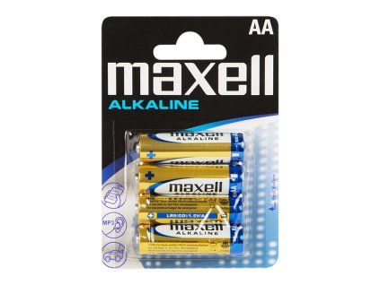 Alkalické baterie AA 1,5 LR6 MAXELL bli
