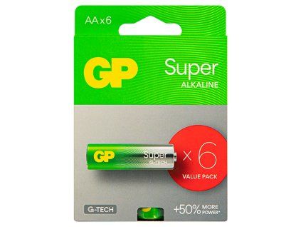 Alkalická baterie AA 1,5 V GP Super 8940-