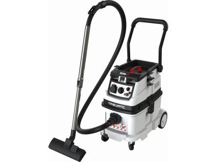 Stavební vysavač s funkcí automatického čištění filtru a možností připojení kompresoru a pneumatických zařízení, filtrační třída M, DEDRA DED6609P